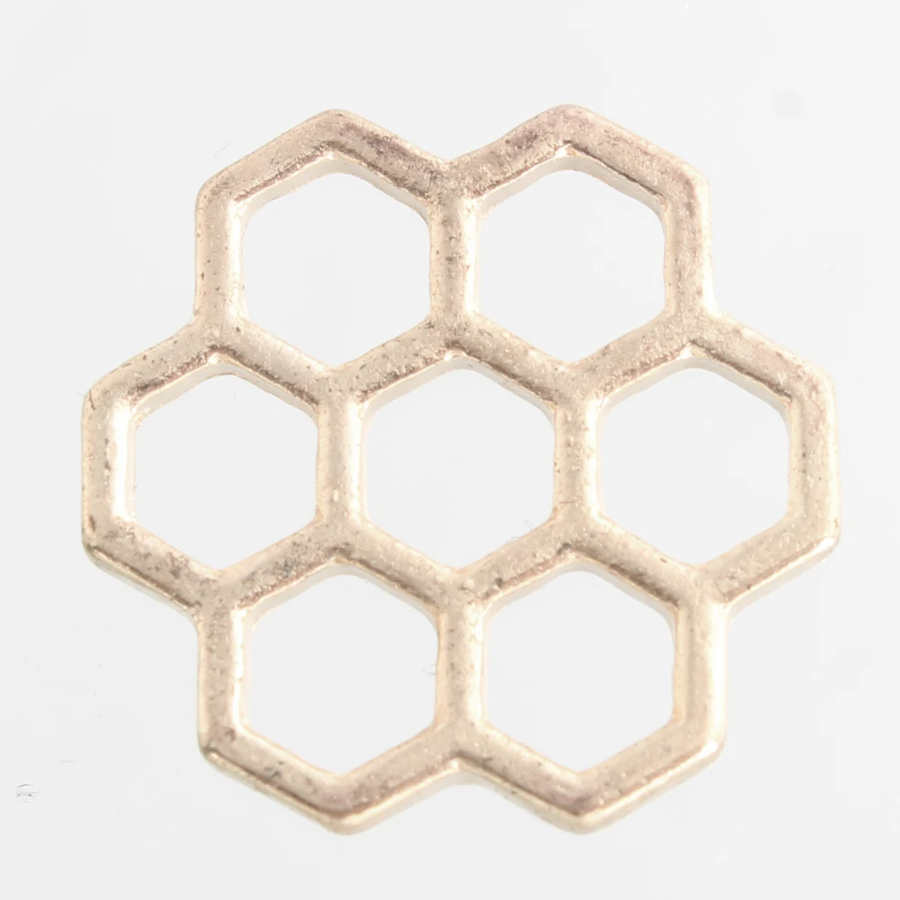 20 шт. золотые медальоны с ячеистой структурой диск для окна подходит живой