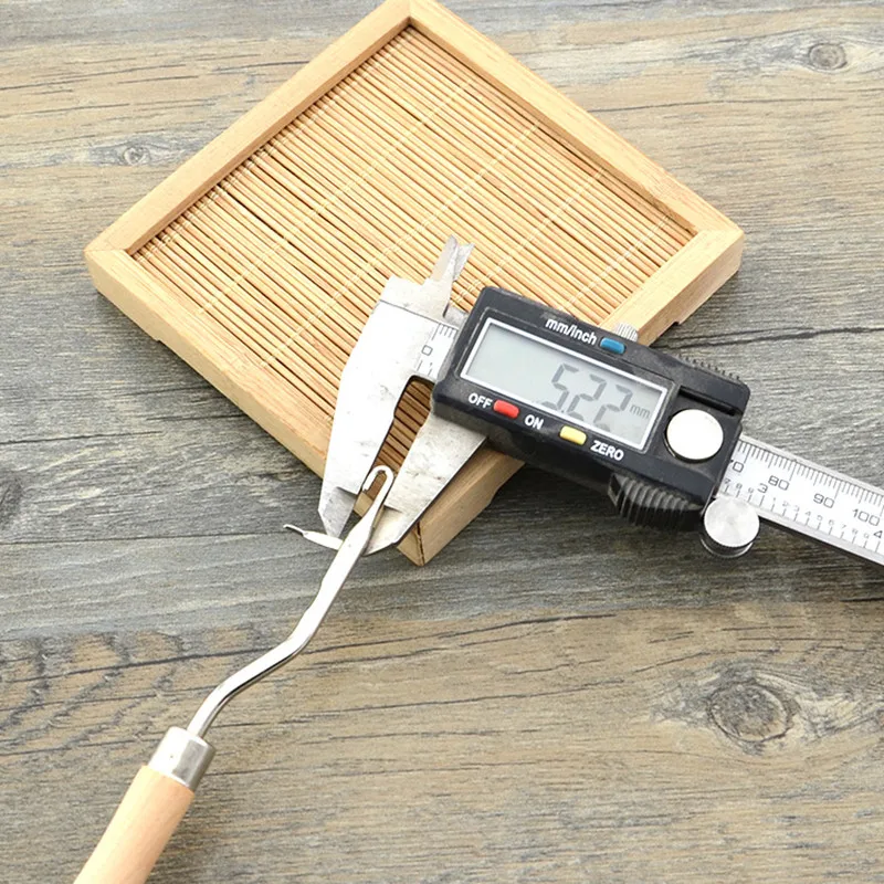 DONYAMY 1 шт. деревянная ручка крючок для плетения волос игла парики инструменты