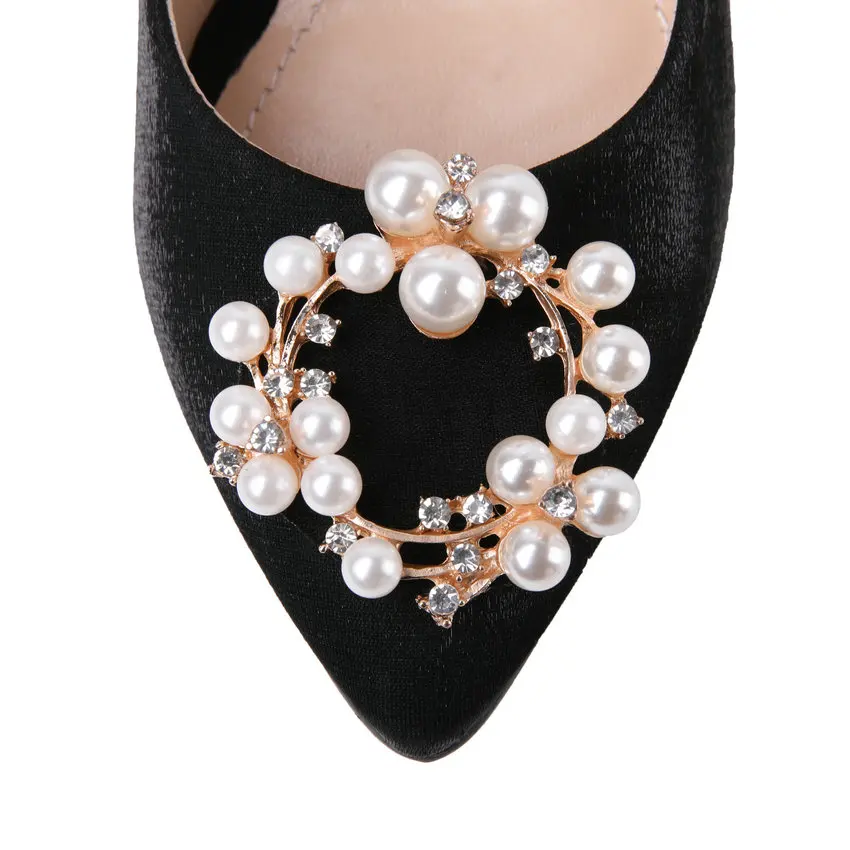 Женские туфли лодочки NESIMOO весенние на высоком квадратном каблуке с острым