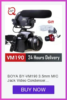 BOYA BY-WM8 Pro mic конденсаторный беспроводной микрофон микрофонная система аудио видео приемник-записывающее устройство для Canon Nikon sony DSLR камеры