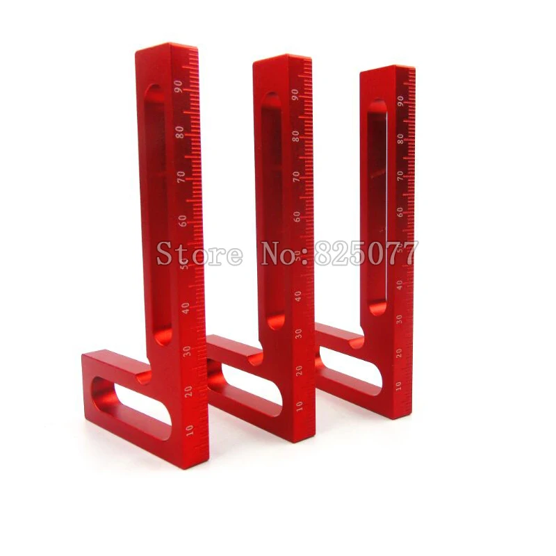 

1PCS Mini L-Squre 100mm x 50mm x 7.5mm Precision Woodworking Minisquare Clamping Square Woodworking Tools KF810