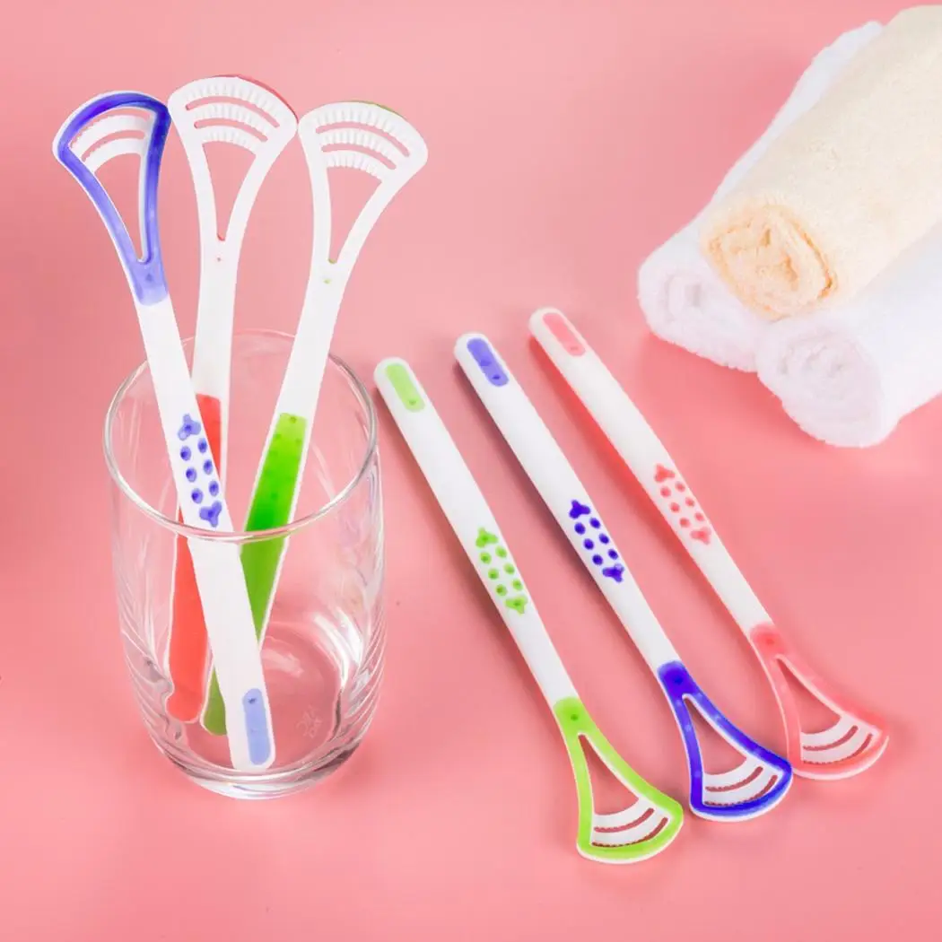 1 шт. скребок для языка Язык щетка чистки оральный уход за полостью рта сохранить