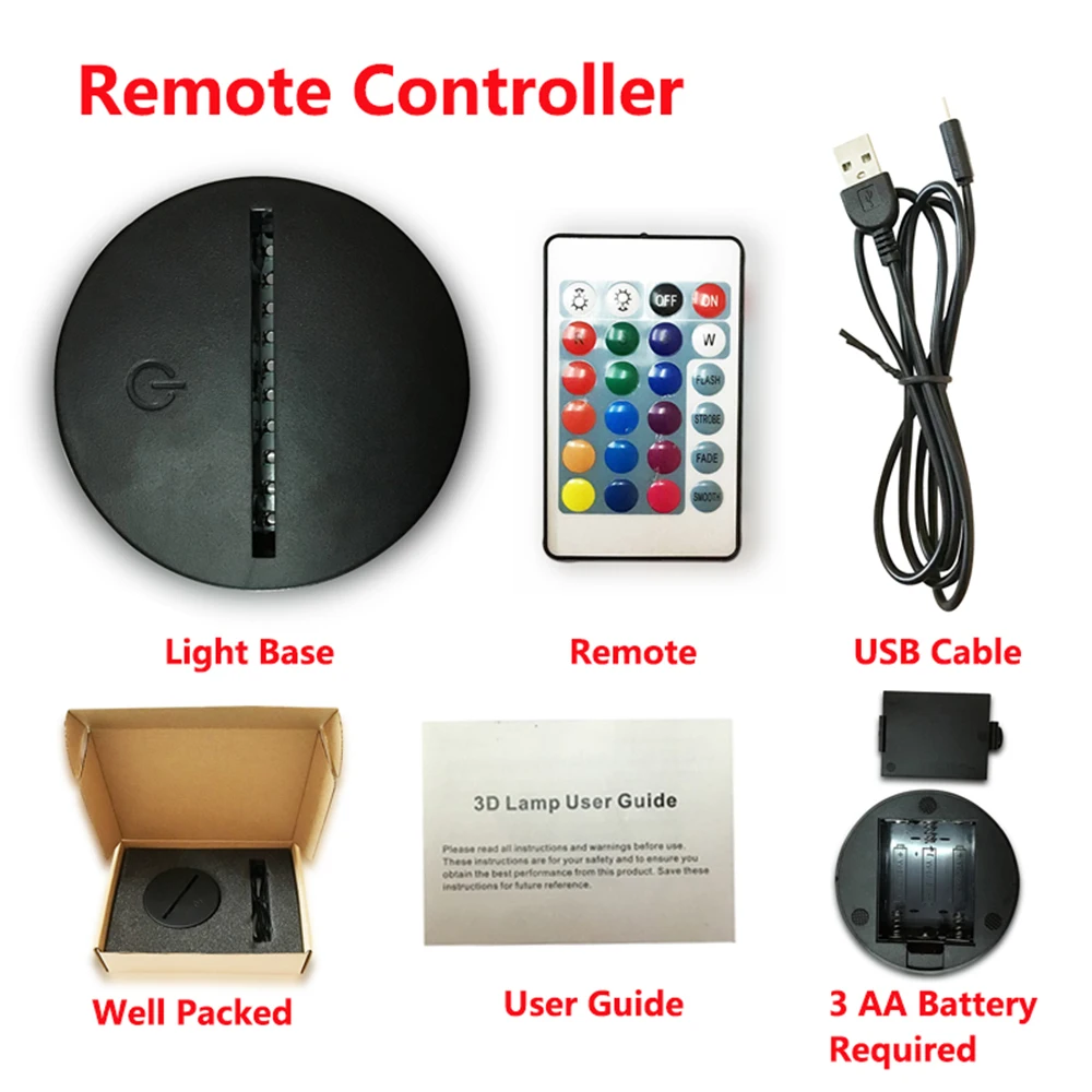 Chaohui Новая маска Marvel Hero Batman с логотипом 3D Светодиодная лампа визуальная крутая