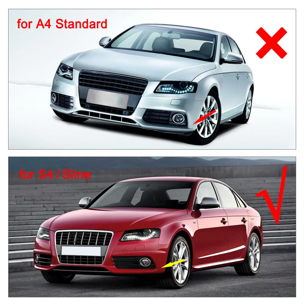 Авто карбоновое волокно передний спойлер для Audi S4/Sline седан 4-дверь 2009-2012 |