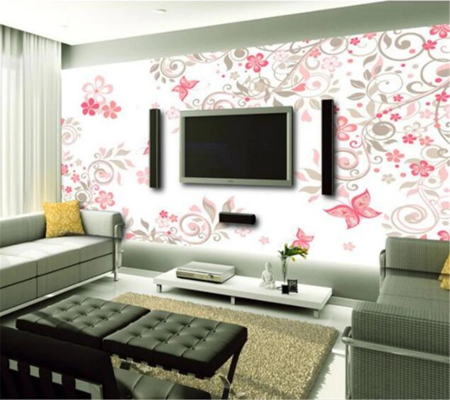 Обои для гостиной в европейском стиле 3d узор фон телевизора обои ресторана отеля