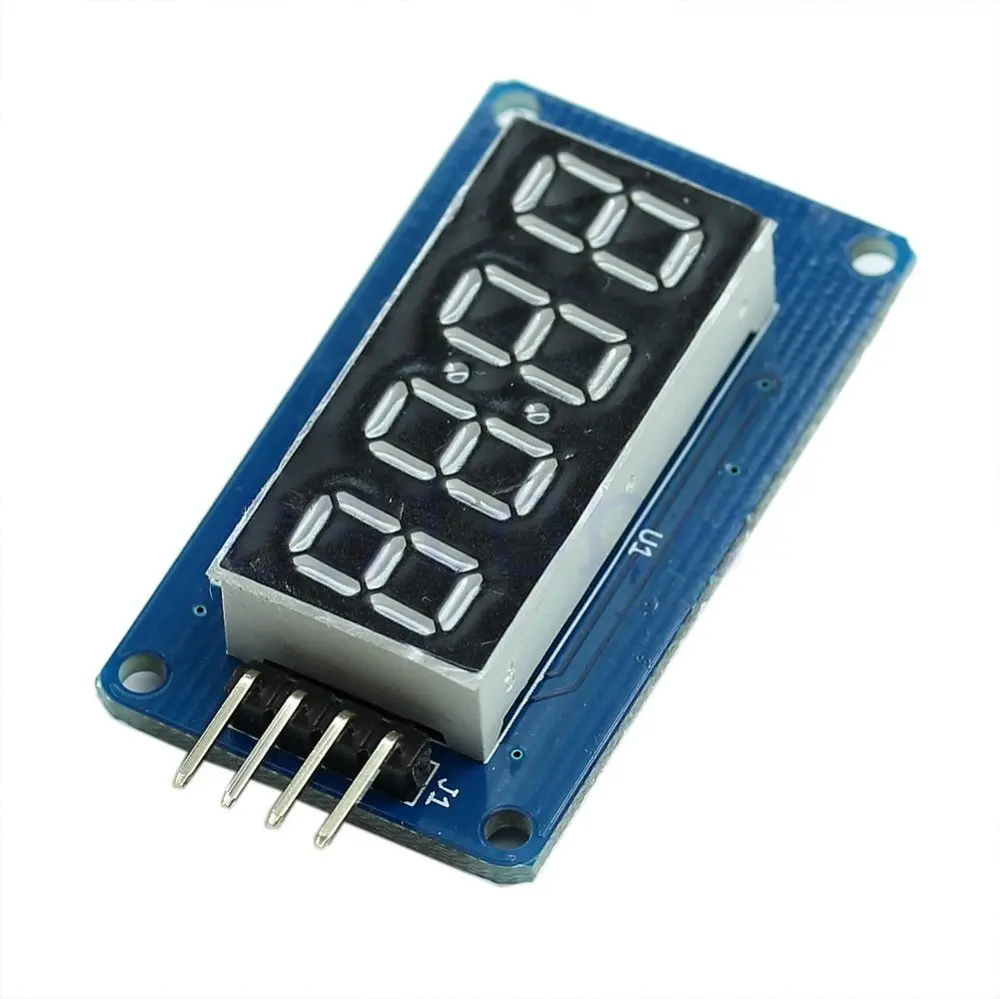 4 битный цифровой светодиодный модуль TM1637 diy для arduino 7 сегментов 0 36 дюйма часы