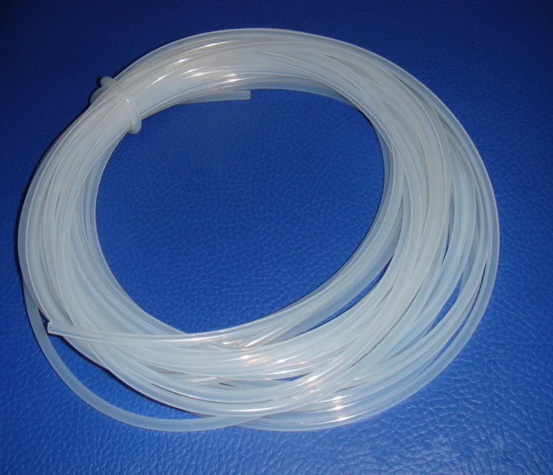 

1PCS 5Meters ST002 Imported Silicone Tube ID1.5/2mm*OD2.5/3/4/5mm Plumbing Hoses Food Grade Capillary pipe Transparent Hose