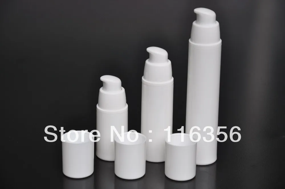 50ML white airless vacuum pump lotion bottle used for Cosmetic Package | Красота и здоровье
