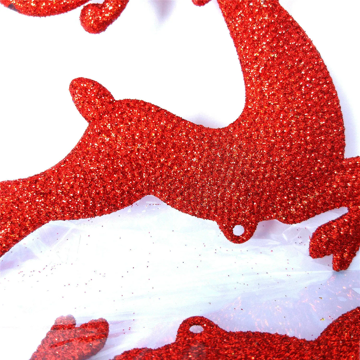 Украшения для рождественской елки в виде оленя/лося 4 шт. 10 см|Кулоны и подвески| |