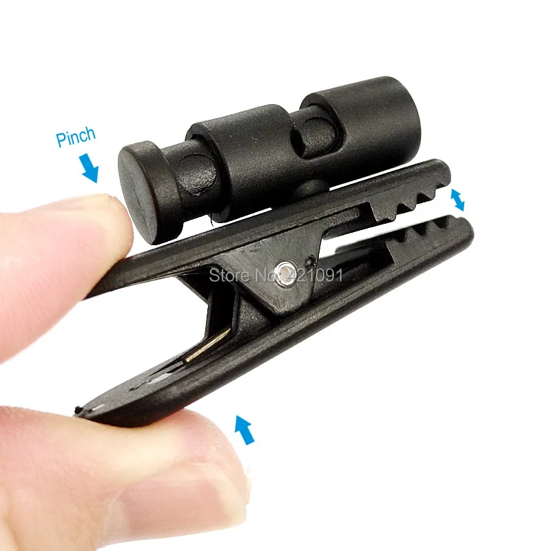 Зарядный кабель для мобильного телефона с фиксированным зажимом рация наушник