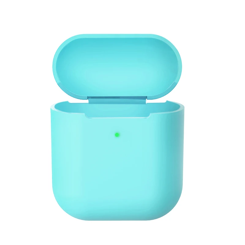 03 Чехол для наушников Apple AirPods 2 силиконовый чехол беспроводные Bluetooth наушники Air Pods защитный чехол для AirPod Silm чехол - Цвет: 03