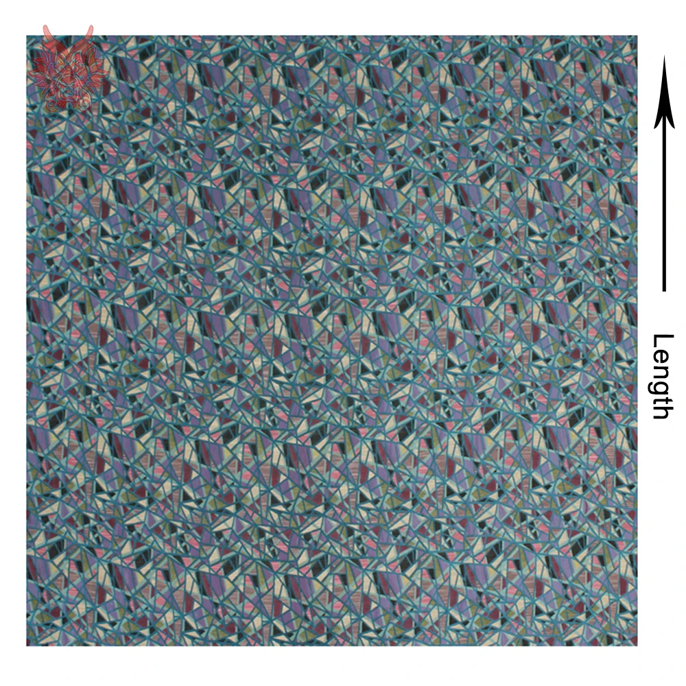 Французский стиль Геометрические trangle жаккардовая парча ткань для платья telas