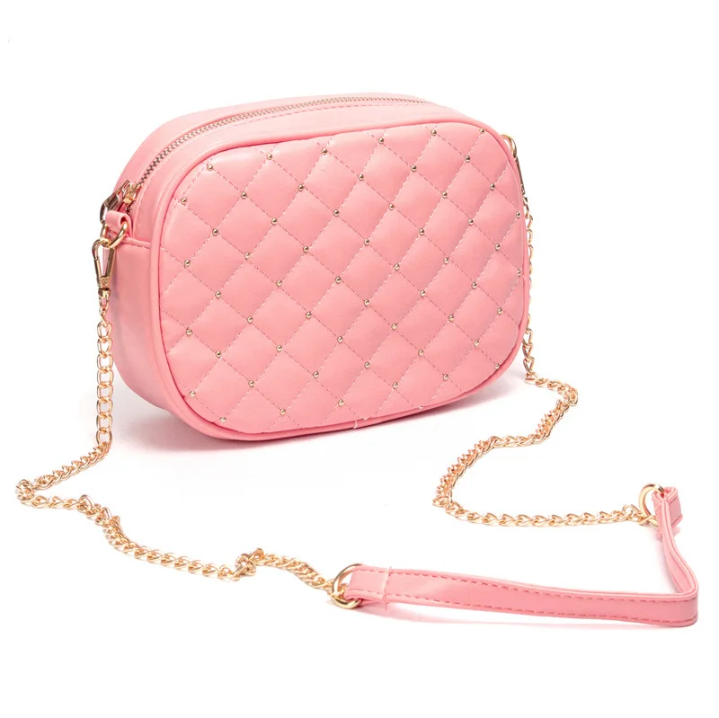 Модные сумки через плечо для женщин 2018 сумка на ремне с заклепками женская