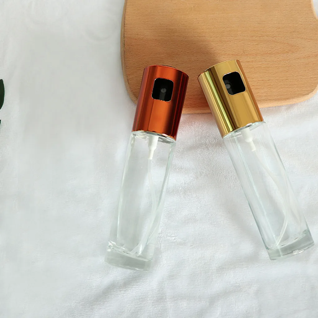 Стеклянный распылитель оливкового масла бутылка для распыления нержавеющая