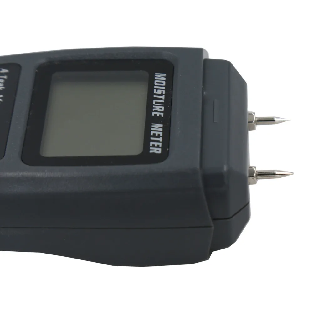 Двухконтактный измеритель влажности древесины с цифровым ЖК-дисплеем 0-99.9%