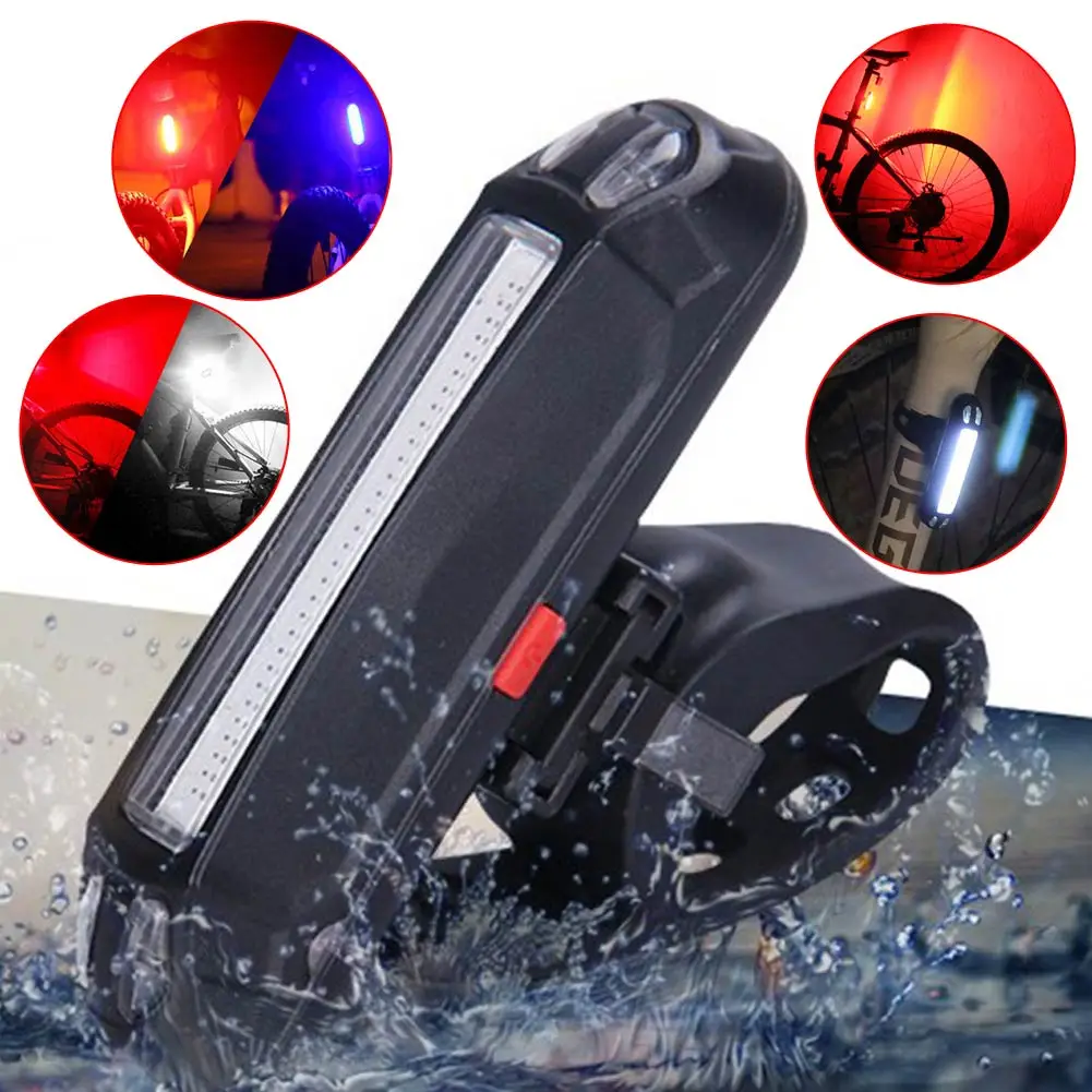 Передний светодиодный фонасветильник для велосипеда 100 лм зарядка через USB|led light