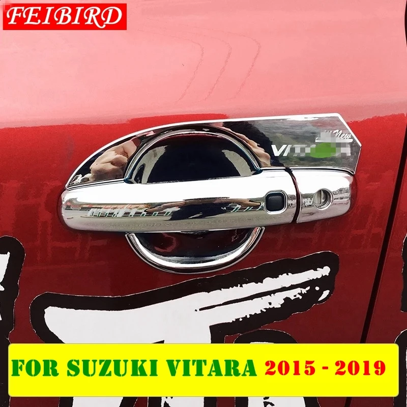 Аксессуары для Suzuki Vitara Escudo 2015-2019 ABS Хромированная боковая Автомобильная Дверная