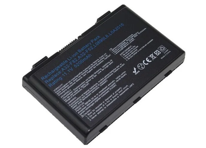 Аккумулятор для ноутбука Asus X50 X5D X5E X5C X5J X8B X8D K40IJ K40IN K50AB X2A K50ij K50IN K70IC K70IJ K70IO X5DIJ
