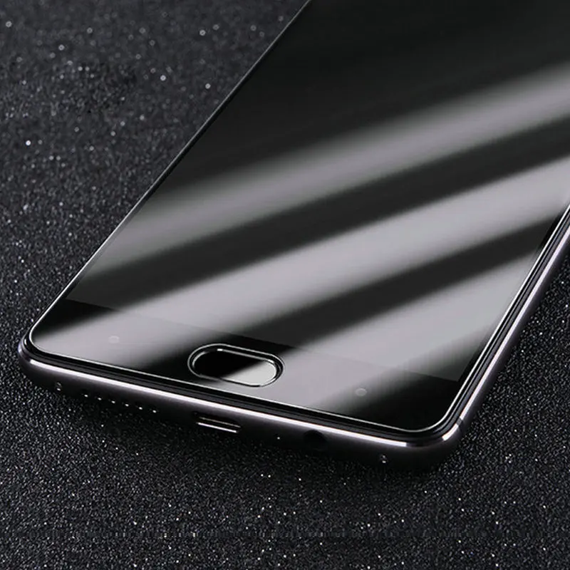 5D полное покрытие закаленное Стекло для OnePlus 5 чехол круглый изогнутый край Экран