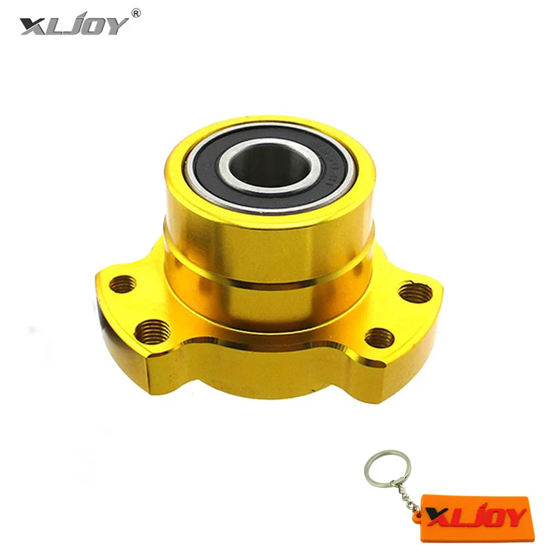 Green XLJOY облегченные заготовки Алюминий Racing 5/" подшипник переднего колеса концентратора для Go Kart мини велосипед дрифтовый Трайк - Цвет: Green