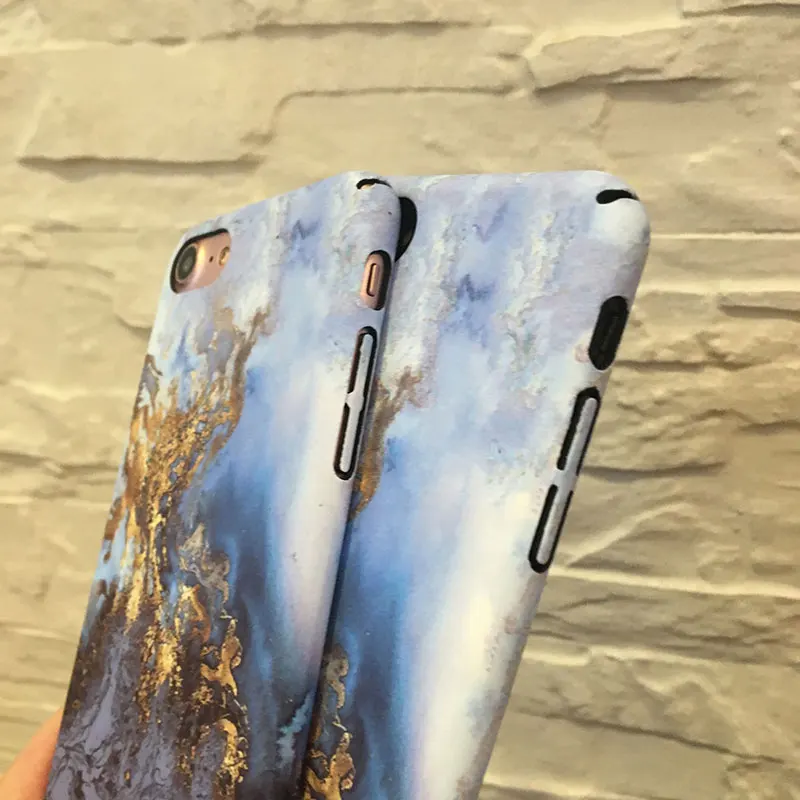 Чехол для телефона Boucho Art Marble чехол iphone 5 5S SE матовый жесткий защитный 7 6 6s Plus синий
