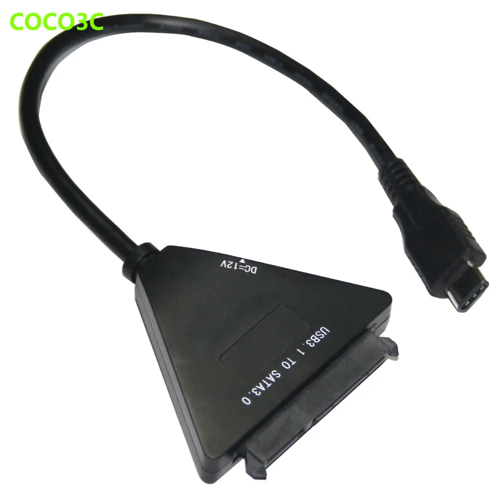 USB 3.1 C Порты и разъёмы SATA 3.0 Женский 2.5 &quot3.5&quot жесткий диск SSD адаптер кабель USB3.1