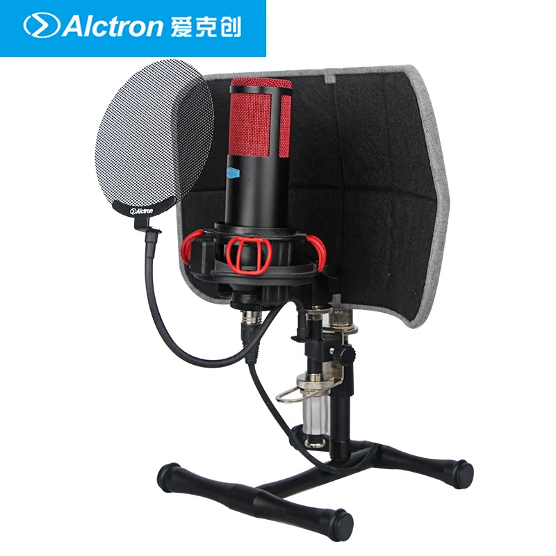100% Оригинальный Alctron PF52 портативный Настольный акустический экран Студийный