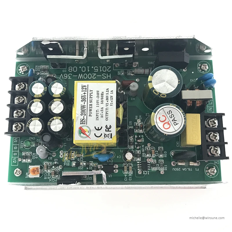 Litewinsune HS 200W 36V + 12 В питание ток поставщик питания плата для Par LED сценическое