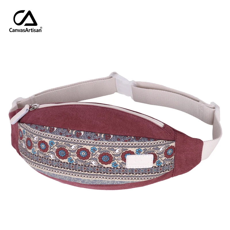 Canvasartisan Фирменная Новинка Для женщин поясная холст сумки многофункциональный