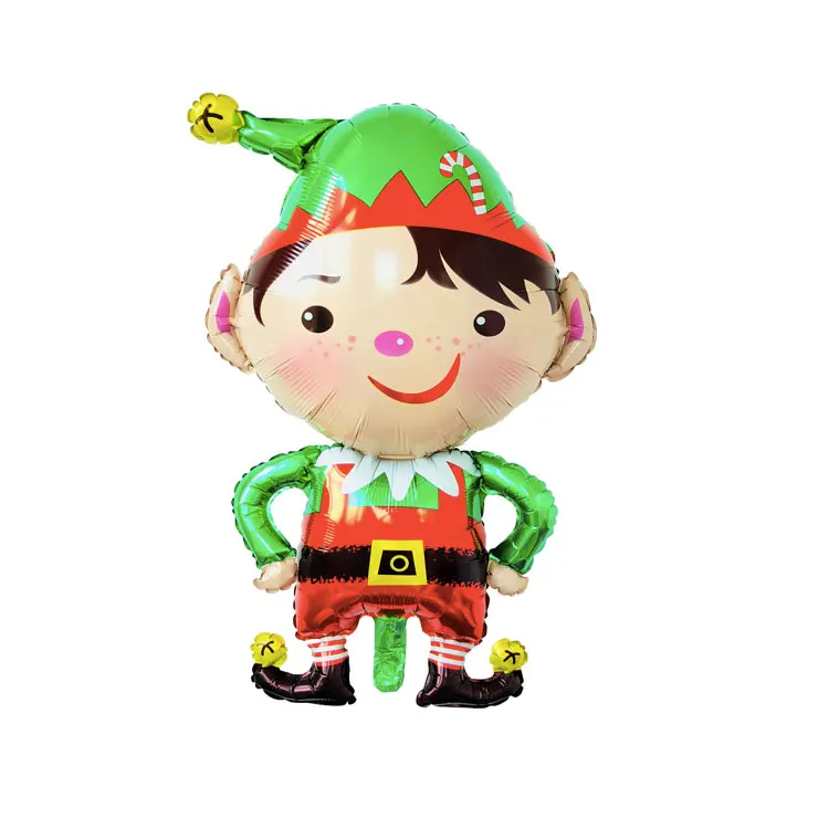 Elf Moose Deer Animal Foil Helium Balloon Merry Christmas New Year Xmas Decorations Birthday party decorations kids