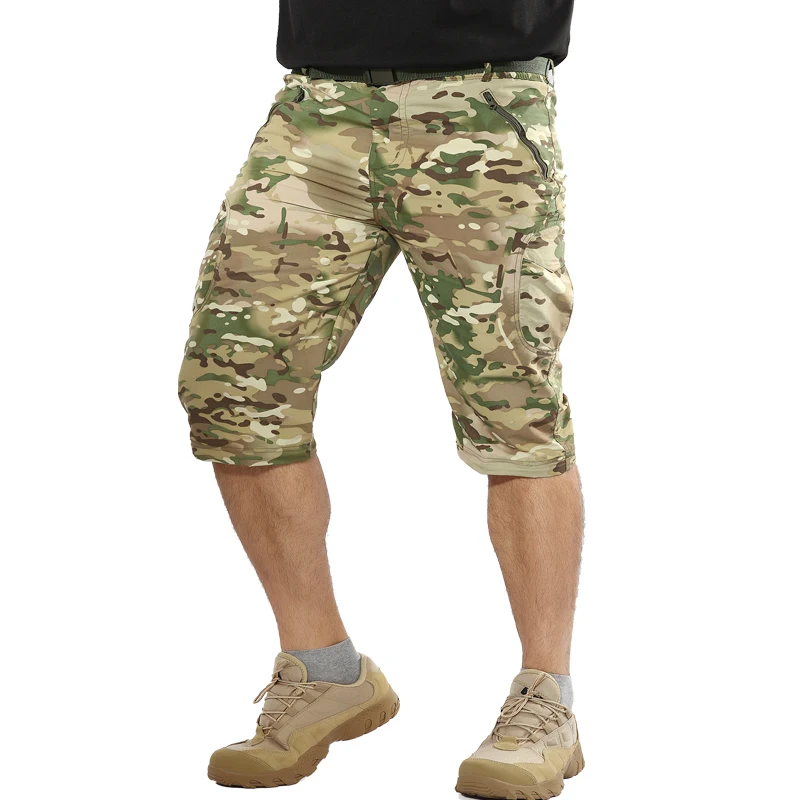 Мужские тактические армейские камуфляжные брюки новинка 2018 летние