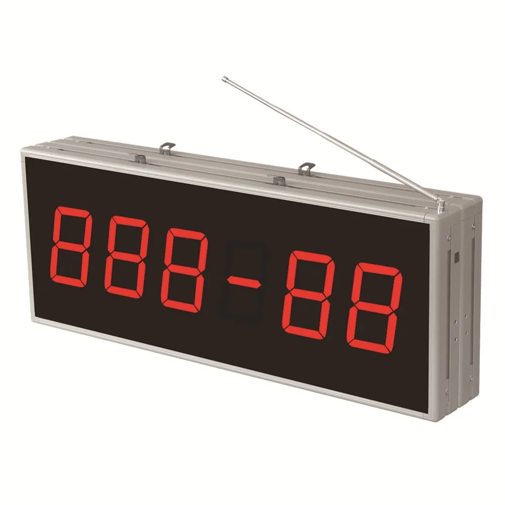 Беспроводная система вызова SINGCALL для мобильной кабины больницы двойной экран