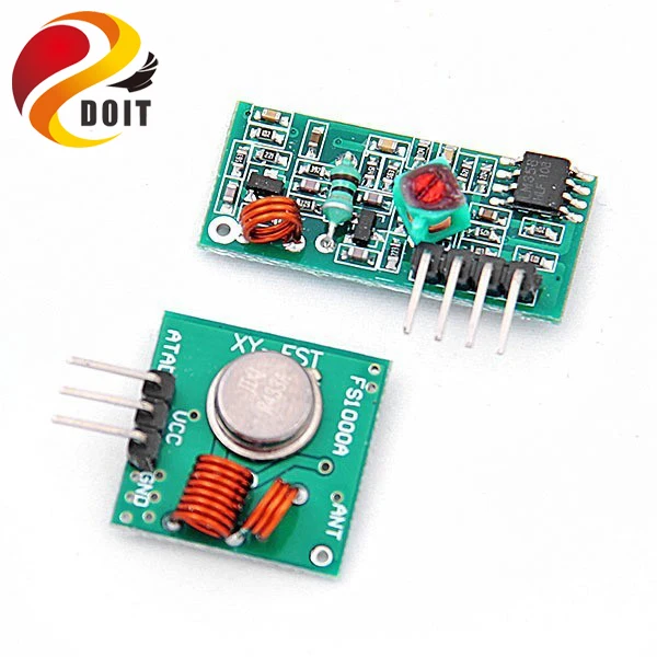 1 пара 433 мГц RF передатчик и приемник модуль ссылка комплект для Arduino/ARM/MCU WL DIY