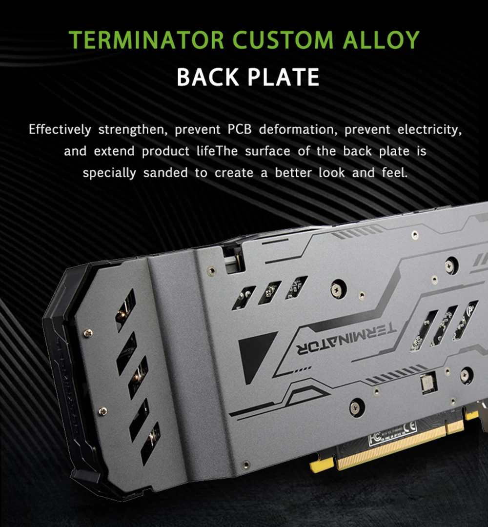 Видеокарта MAXSUN GTX 1660Ti Terminator 6G NVIDIA GDDR6 192bit 12000MHz 1500MHz HDMI+ DVI 12nm 1536 шт GTX1660Ti