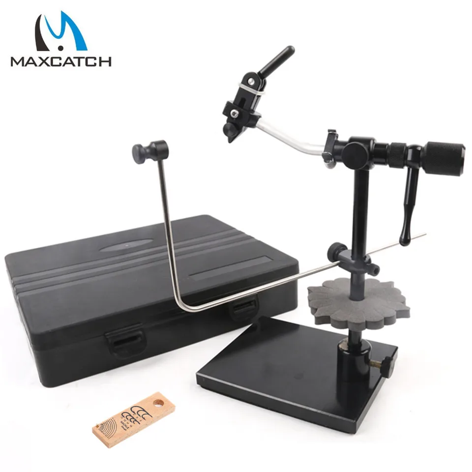 Maxcatch новый железный роторный мухобойка тиски с тяжелой базой инструмент
