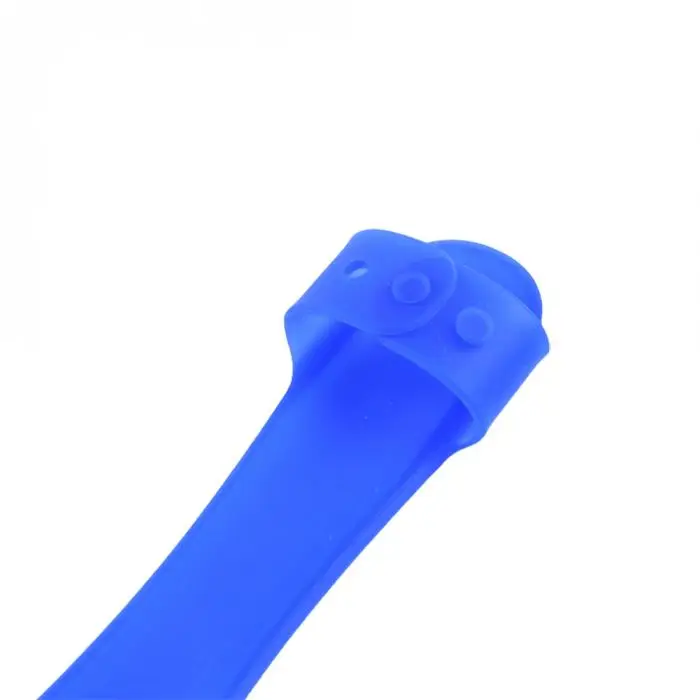New Silicone Straps Security Warning Lights Dog Collar LED Light Glowing Pet Collar NE