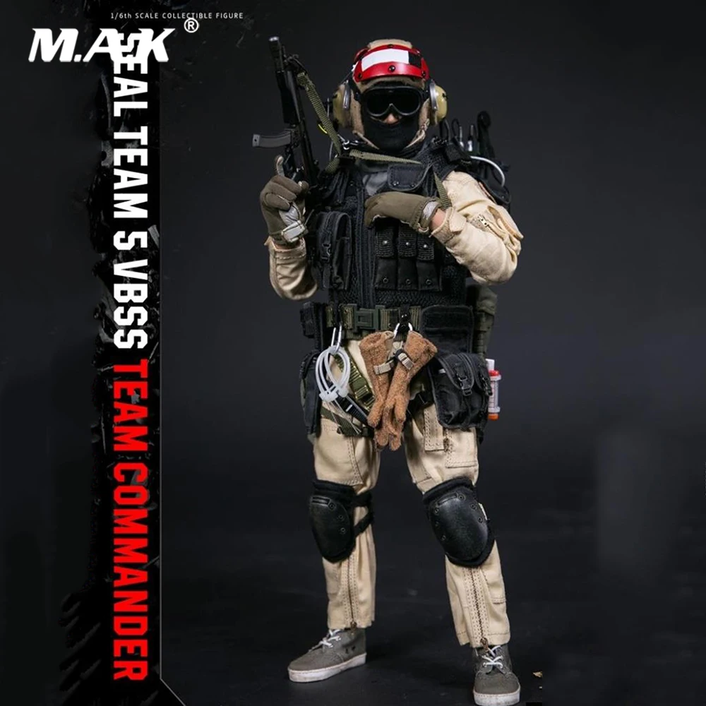 DAM 78046 1/6 Seal 5 Team VBSS командный командир красный помощник полный комплект Solider экшн