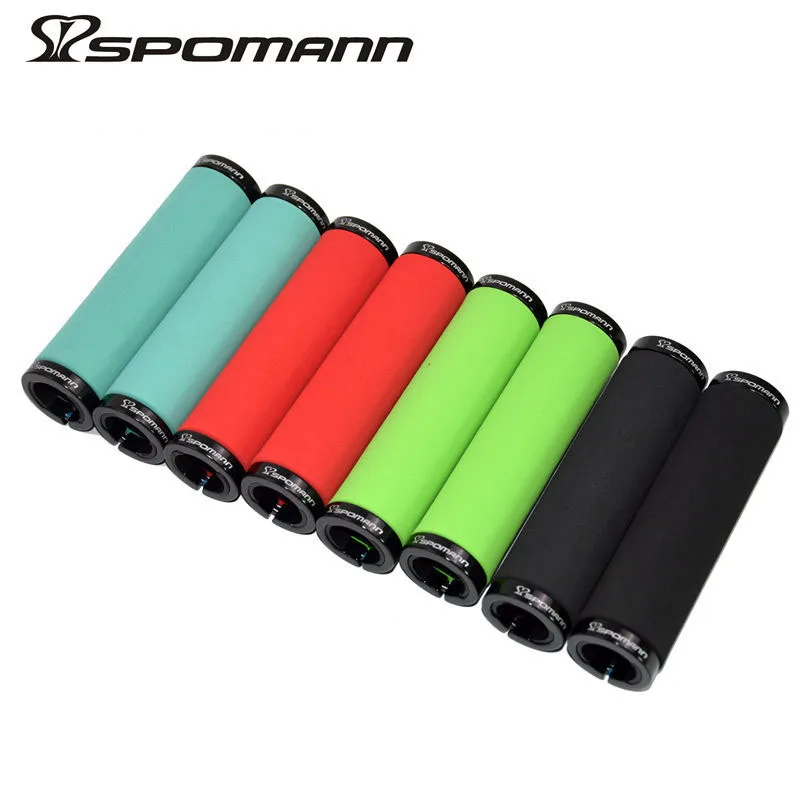 

Сверхлегкие велосипедные ручки Spomann, Удобная губка высокой плотности, ручки для велосипедов, рукоятки для горного велосипеда, Аксессуары дл...