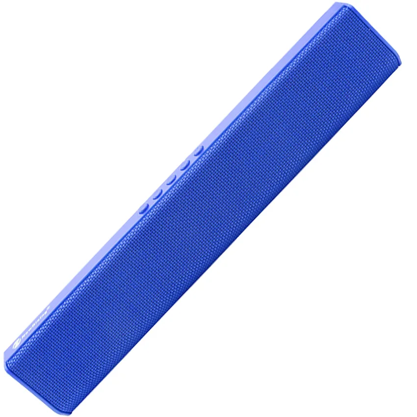 Blue Новинка, звуковая панель, игровая колонка, беспроводная, Bluetooth, большая мощность, портативное радио, FM, TF, громкая связь, домашняя, стерео, 10 Вт, ТВ-колонка - Цвет: Blue
