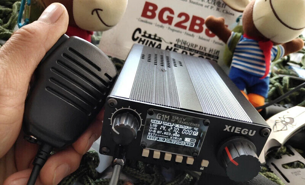 Lusya XIEGU G1M 5 Вт 0,5-30 МГц многодиапазонный QRP КВ трансивер коротковолновый портативный Радиоприемник SSB CW режим T0613