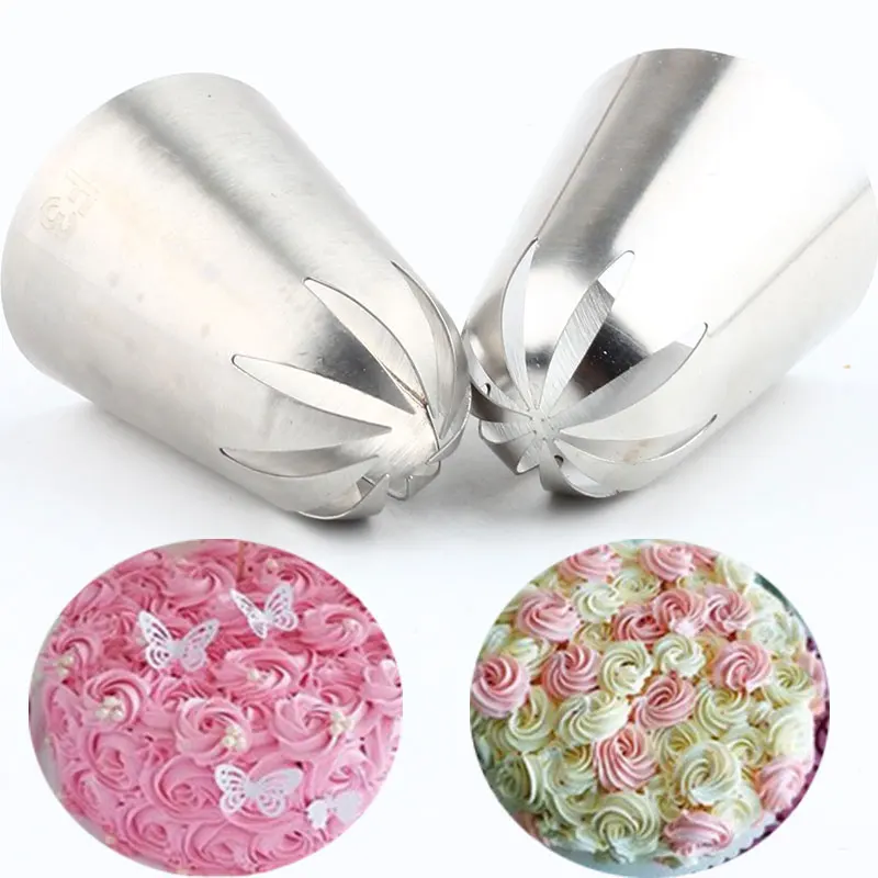 Набор насадок для крема кондитерские насадки из нержавеющей стали 2 шт. Насадки