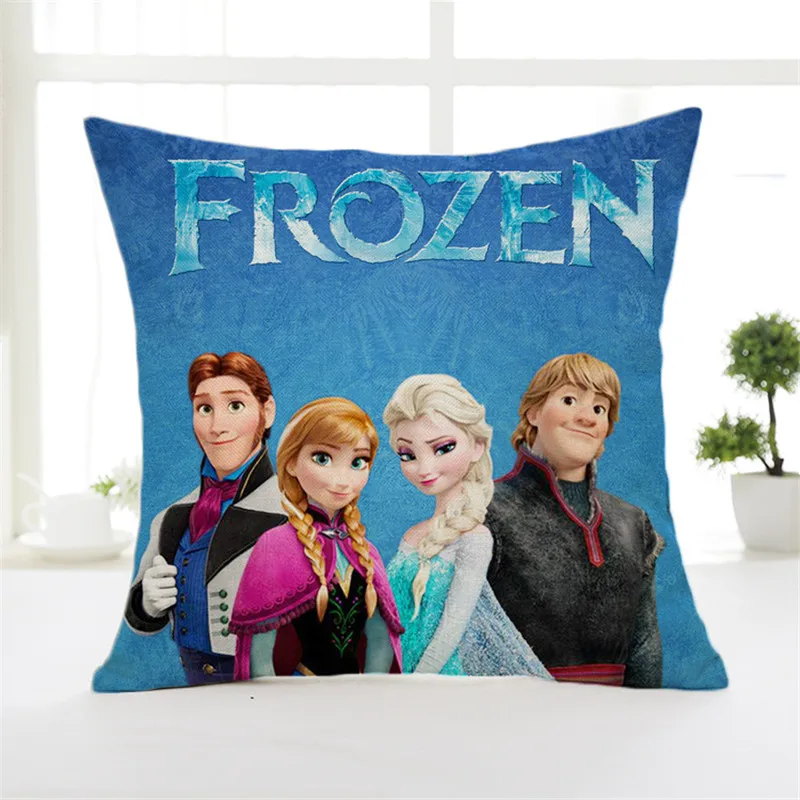 9 45x45 см чехол для подушки disney Frozen, домашний текстиль, детская парная наволочка для девочек, декоративные наволочки, чехол для гостиной - Цвет: 9