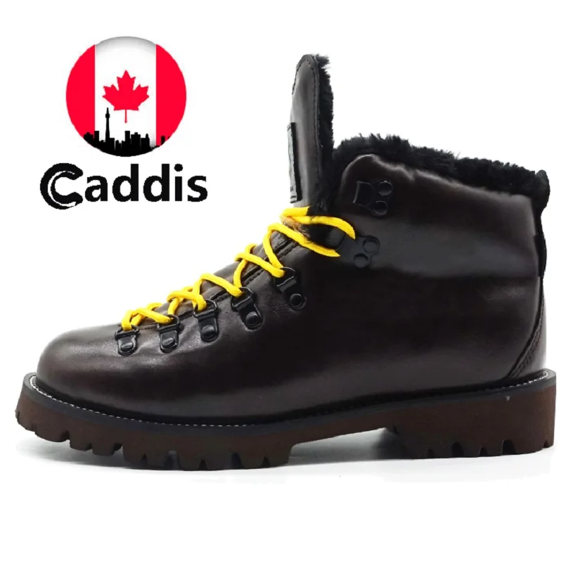 Caddis/2018 мужские ботинки зимние для мужчин толстая плюшевая Водонепроницаемая