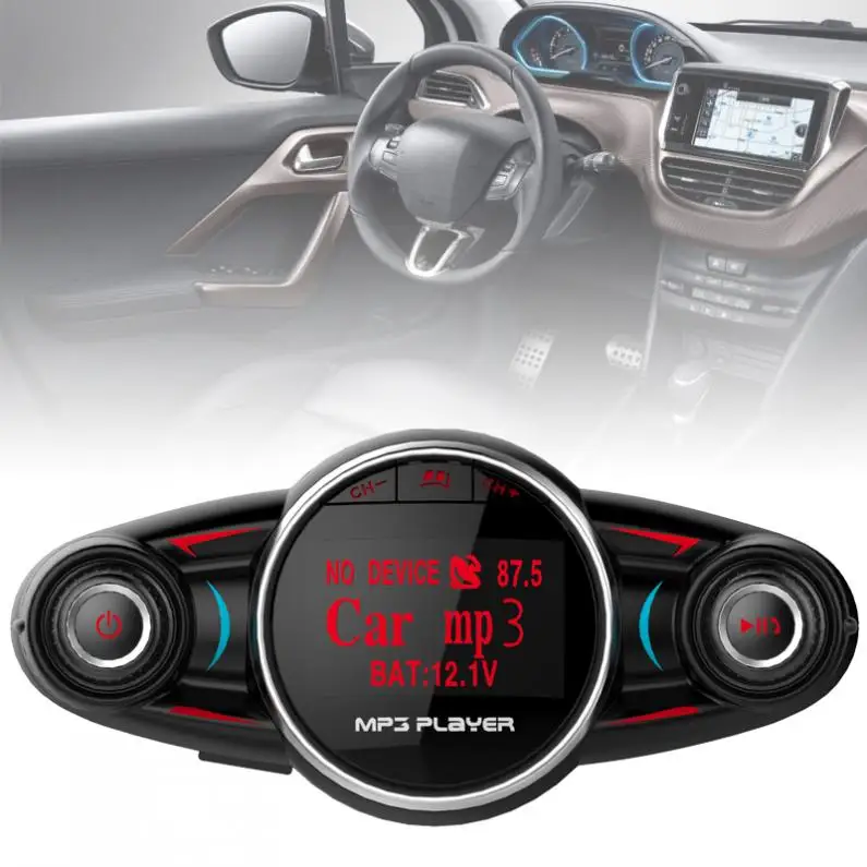 Двойной USB Bluetooth fm-передатчик Handsfree Аудио Автомобильный MP3-плеер беспроводной в автомобиле fm-модулятор с ЖК-дисплеем/быстрая зарядка
