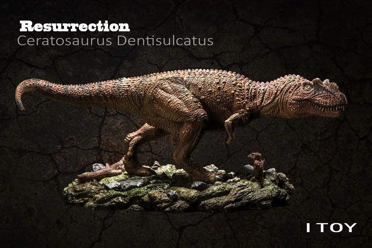 ITOY 1:35 Resurrection Ceratosaurus Dentisulcatus/Велоцираптор Antirrhopus Коллекция игрушек модель Коллекционные Фигурки Динозавров