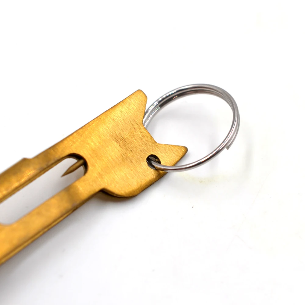 MNFT Fly Fishing Quick Nail Knot Tying Tool & Hook Eye Cleaner 2 In 1 Angler Accessories with Retractor Zinger|Рыболовные снасти| |