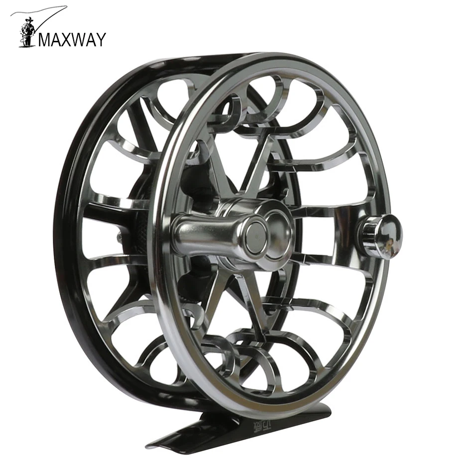 Maxway Elite металлический антикоррозионные Fly Рыбалка Катушка 5/6 ЧПУ с сушкой на