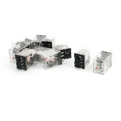 10 шт. HH52P 50/60 Гц AC 220/240 В катушка DPDT 8 контактное электромагнитное реле