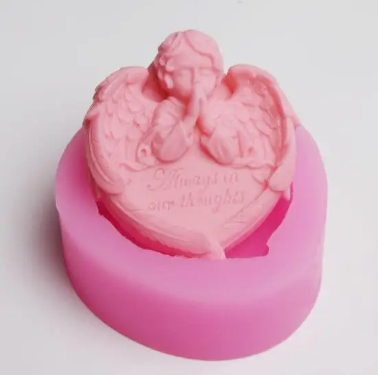 Молитвенный ангел силиконовая форма для торта ароматический пластырь гипсовая