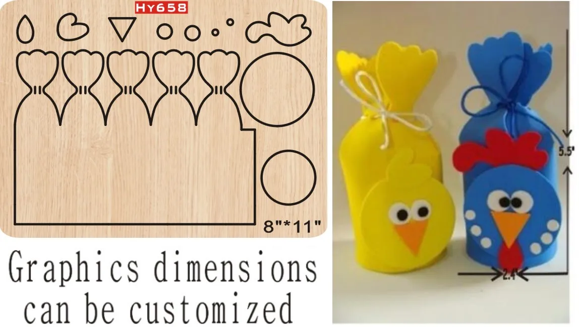 bag cutting dies new die cut&wooden dies Suitable for common die cutting machines on the market